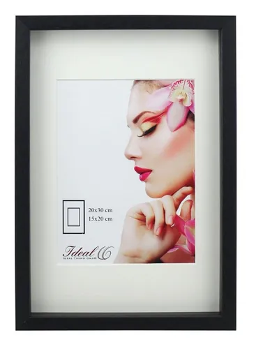 IDEAL TREND Bilderrahmen 3D Objektrahmen Holz Bilderrahmen Wanddeko Collage Poster Shirt Trikot