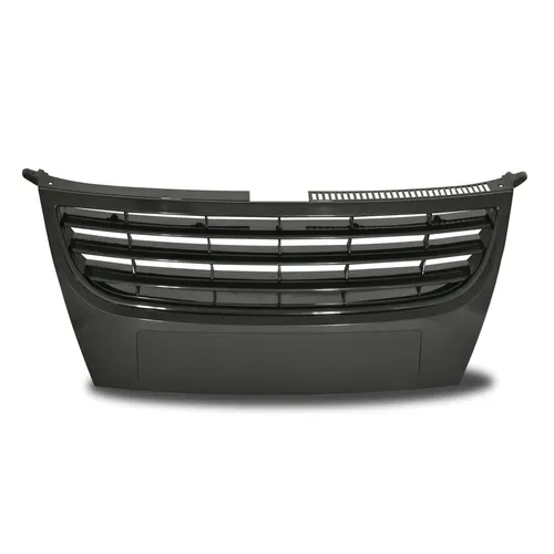 Produktbild Kühlergrill Sportgrill Gitter Grill ohne Emblem Schwarz für VW Touran 1T 12/06