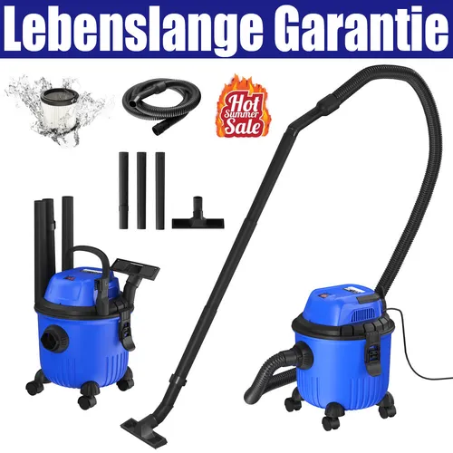 3-IN-1 Staubsauger 2800W Nass-Trocken Industriesauger