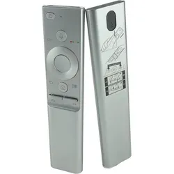 azurano RM-J1300 V1 Fernbedienung - Fernbedienung für SAMSUNG Geräte, aus hochwertigem Aluminium, mit 10 m Reichweite und Infrarot- sowie Bluetooth-Signalübertragung.