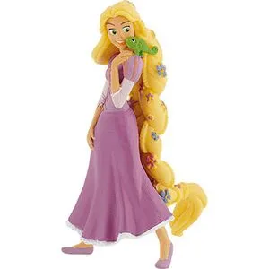 Bullyland Spielfigur Disney Rapunzel, ab 3 Jahre, Rapunzel mit Blumen, 5 x 10,6 cm
