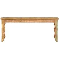 vidaXL Bank 110x35x45 cm aus Altholz - Sitzbank im Antik-Stil, handgefertigt aus massivem Altholz, einzigartig und robust – jede Bank ein Unikat mit individueller Geschichte.