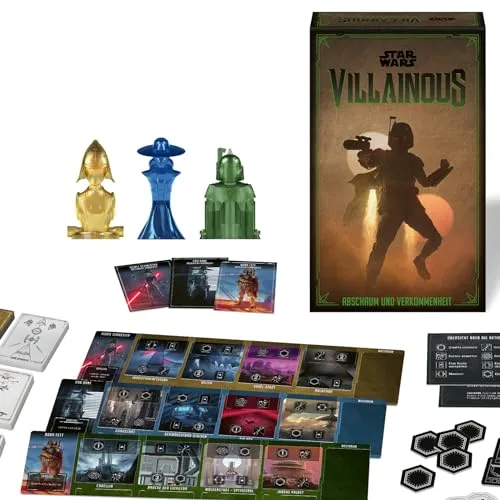 Ravensburger 22683 - Star Wars Villainous: Abschaum und Verkommenheit, spannende Erweiterung für 2-4 Spieler ab 10 Jahren mit einzigartigen Bösewichten und strategischem Spielspaß