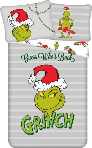 Jerry Fabrics The Grinch Guess Who's Back Bettwäsche-Set