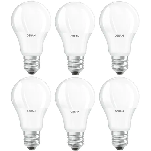 Osram LED Superstar Classic A Birnenform Leuchtmittel 10W E27 warmweiß - Energieeffizientes Osram LED Leuchtmittel mit 10W, warmweißem Licht (2700K) und 1055lm. Ideal für eine angenehme Wohnatmosphäre und lange Lebensdauer von bis zu 15.000 Stunden.