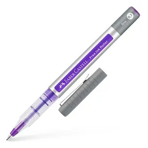 FABER-CASTELL Free Ink Tintenroller grau 0,7 mm, Schreibfarbe: violett, 1 St.