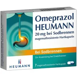 Omeprazol Heumann 20mg bei Sodbrennen