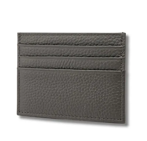 Fomax Kartenetui aus echtem Leder, eleganter Kartenhalter, mit übersichtlicher Anordnung, verschiedene Farben