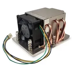 Dynatron J10 AMD SP5 CPU-Kühler mit Lüfter - professionelle Kühllösung für AMD Genoa Prozessoren, Aluminium-Kühlkörper mit 5 Heatpipes und 320W TDP