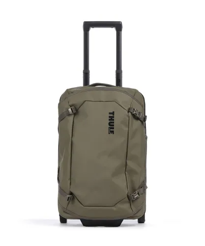 Thule Chasm 40 - Robuster 2-Rollen-Trolley in deep khaki - Der Thule Chasm 40 ist ein wetterfester 2-Rollen-Trolley mit 40 l Volumen, ideal für Kurztrips. Aus 100 % recyceltem Material gefertigt, bietet er optimalen Schutz und müheloses Handling.