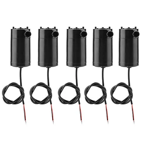 Mini Wasserpumpe, 5 teile/satz DC 3 V -5 V Mini Wasserpumpe Tauch für Aquarium Brunnen Aquarium für Kleinen Brunnen, Aquarium, Kleinen Fischteich, etc.