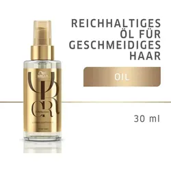 Wella Professionals Oil Reflection Haaröl 30ml - Professionelles Haaröl für alle Haartypen: Wella Professionals Oil Reflection 30ml sorgt für Geschmeidigkeit und Glanz. Mit Avocado- und Macadamia-Nussöl angereichert, spendet es Feuchtigkeit und verbessert die Haarstruktur.