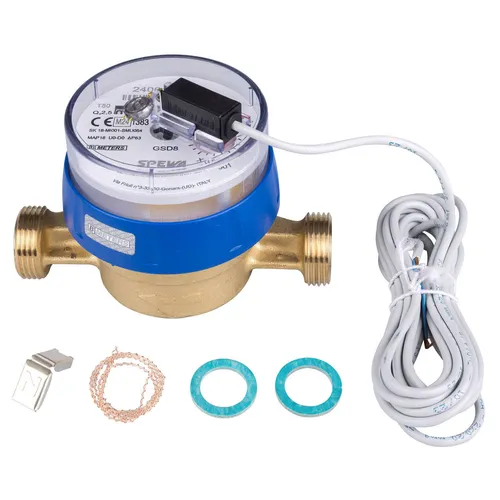 Wasserzähler Kalt Impulsausgang Reed 1 Liter DN15