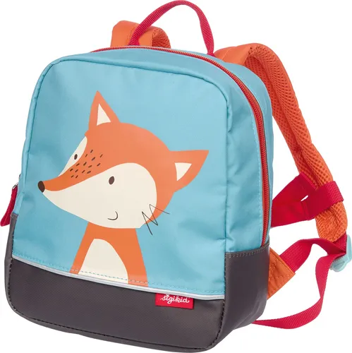 SIGIKID 25053 Rucksack Fuchs - Robuster und leichter Kinderrucksack für Krippe und Kindergarten, ideal für kleine Abenteurer (23x20x10 cm)