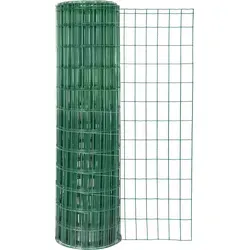 Alberts Schweißgitter Fix-Clip Pro® – 25 m x 153 cm, grün - Gartenzäune aus pulverbeschichtetem Stahl, langlebig und rostfrei, ideal für individuelle Zaunlösungen im Garten.