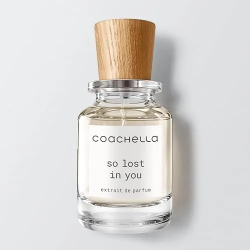 Coachella - So Lost in You Extrait de Parfum Unisex 50 ml - Fruchtig-floraler Duft mit Mandarine, Johannisbeere und eleganten floralen Noten. Hochkonzentriertes Extrait de Parfum für langanhaltende Sinnlichkeit und erschwinglichen Luxus.