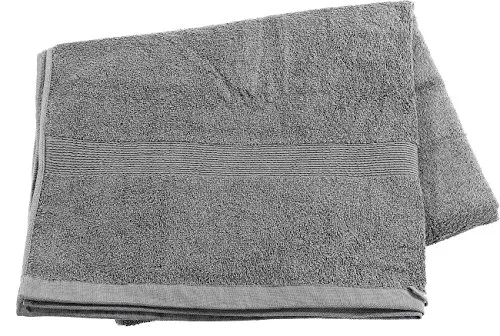 Wilson Gabor Saunahandtuch: Saunatuch aus Baumwoll-Frottee 220 x 90 cm, grau (Sport-Sauna-Tuch, Mini Strandtücher)