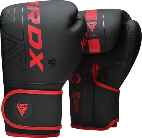 RDX Sports Boxhandschuhe 8oz - Rot für Muay Thai & Kickboxing - Hochwertige Boxhandschuhe für Sparring und Training, gefertigt aus strapazierfähigem Material. Ideal für Boxsport-Enthusiasten, die auf Qualität setzen.