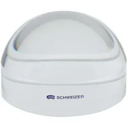 Schweizer Hellfeld-Lupe Acryl im Stoffbeutel - Praktische Acrylglas-Lupe mit 1,8-facher Vergrößerung, ideal für Detailarbeiten. Inkl. hochwertigem Stoffbeutel für einfachen Transport.