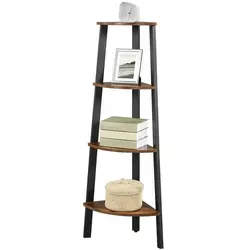 Standregal   , braun , Maße (cm): B: 33,4 H: 125 von Möbel Kraft