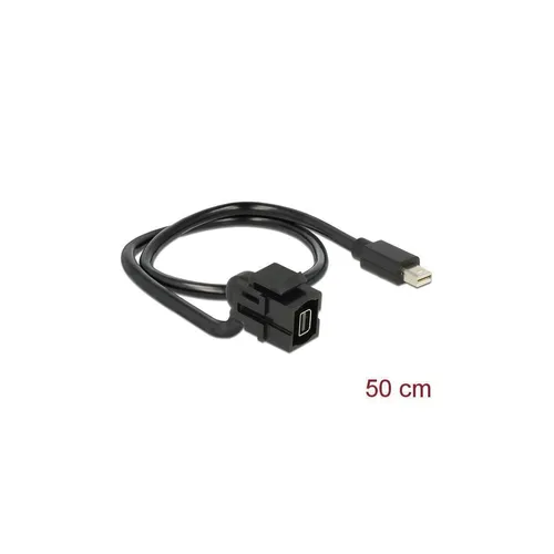 - Keystone Modul mini DisplayPort Buchse 110° > mini... 86374