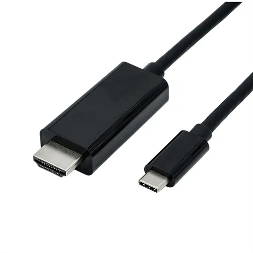 Roline USB Typ C - HDMI Kabel 5 m - Multimedia-Kabel für brillante Videoübertragung, ideal für die Verbindung von USB Typ C Geräten mit HDMI Displays.