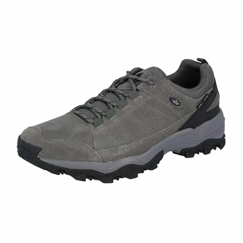 Lico Unisex Fairfield Trekking-& Wanderhalbschuhe, Grau Schwarz, 41 EU - Wanderschuhe mit flacher Absatzform, ideal für komfortable Outdoor-Aktivitäten und vielseitige Einsätze.