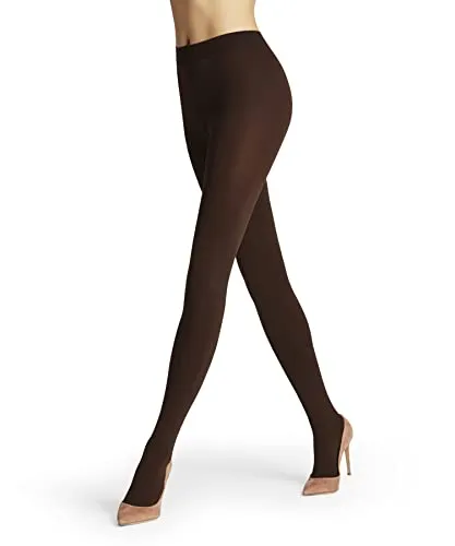 FALKE Damen Pure Matt 100 DEN Strumpfhose blickdicht matt reißfest druckfreier Komfortbund Feinstrumpfhose mit verstärkter Fußspitze und feiner Naht feines weiches Material 1 Stück