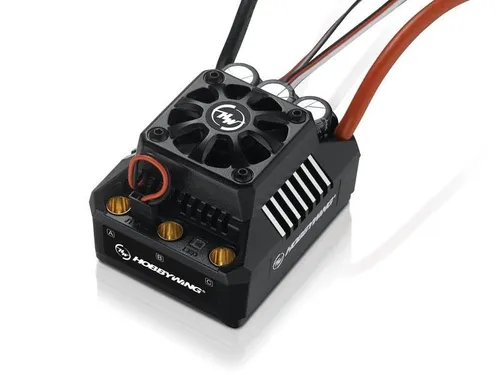 Hobbywing Ezrun MAX6 Regler 160A - Hochleistungs ESC für RC-Modelle, ideal für 1:6 und 1:8 Fahrzeuge, mit wasserdichtem Design und integriertem HV-BEC für maximale Leistung und Sicherheit.