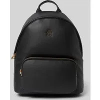 TOMMY HILFIGER Damen Popette Soft Dome Backpack in schwarz von Tommy Hilfiger