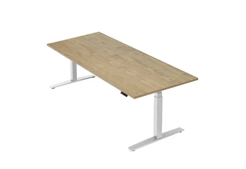 boho office® Schreibtisch Basic Line, Weiß von boho office®