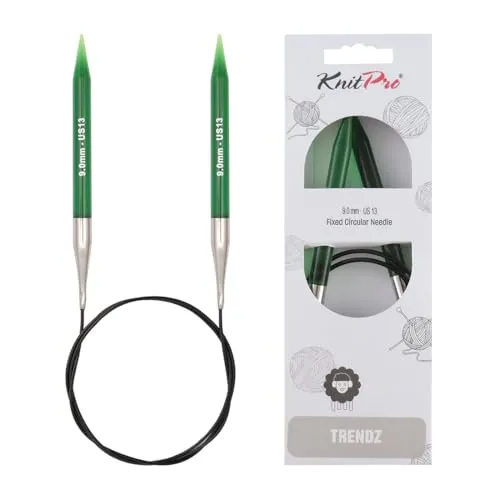 KnitPro Rundstricknadel, 80 cm 9,0 mm Verde