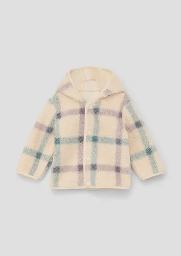 s.Oliver Funktionsjacke Indoor-Jacke Jacke mit Karomuster