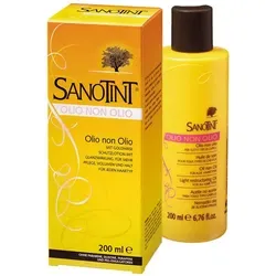 Sanotint Olio non Olio Haarlotion 200 ml - Haar-Schutzlotion für alle Haartypen, silikonfrei und mit Goldhirse für effektiven Farbschutz und Volumen. Ideal für Damen und Herren.