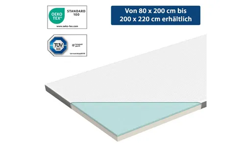 Genius EaZzzy Topper Trend 180x200 cm – Allergikerfreundlicher Matratzentopper - Topper für optimalen Schlafkomfort, 5 cm hoch, atmungsaktiv und druckentlastend – ideal für Seitenschläfer und Allergiker.