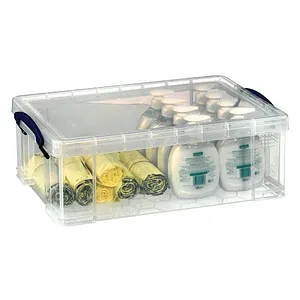 Really Useful Box Aufbewahrungsbox 12,0 l transparent 46,5 x 27,0 x 15,0 cm, 1 St.