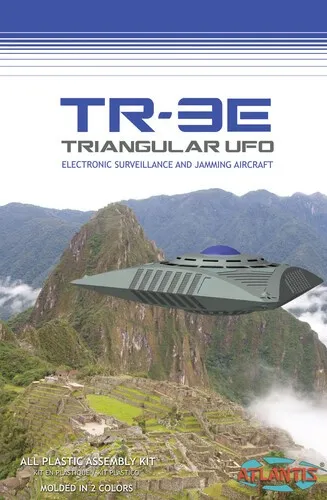 Atlantis Toy and Hobby - TR-3E UFO with Base Model Kit (Net) [New Toy]