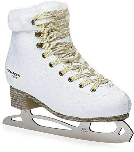 TEMPISH Herren Eishockeyschuhe Kunstlaufschlittschuh FINE - Sr. - Schlittschuhe für Eiskunstlauf und Freizeit, aus strapazierfähigem PVC mit thermischem Komfort und anatomisch geformtem Innenfutter für perfekten Halt und Bewegungsübertragung.