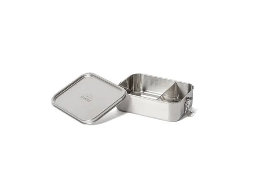 Eco Brotbox Bento Classic+ (1100 ml) - Nachhaltige Brotdose aus Edelstahl, ideal für umweltbewusste Essensliebhaber – perfekt für Schule und Büro.