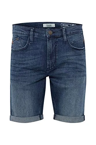 Blend BHGrilitsch Herren Jeans Shorts - Herren-Shorts aus hochwertigem Denim mit leichtem Stretchanteil, im lässigen 5-Pocket-Style und ideal für vielseitige Sommer-Outfits.