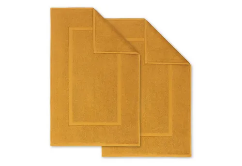 Blumtal Badematte Premium Frottier, schnell trocknend, strapazierfähig, Baumwolle, Rechteckig, 1. St, waschbarer Badvorleger 50x80cm, saugstark & weich