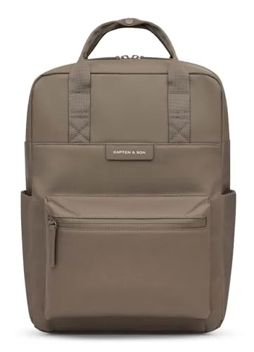 Kapten & Son Bergen Pro 12 Daypack Braun - Stylischer Daypack mit praktischem Laptopfach und zusätzlichem Fach auf der Rückseite; ideal für den Alltag und unterwegs. Entdecken Sie weitere Angebote von Kapten & Son bei Bergfreunde.de!