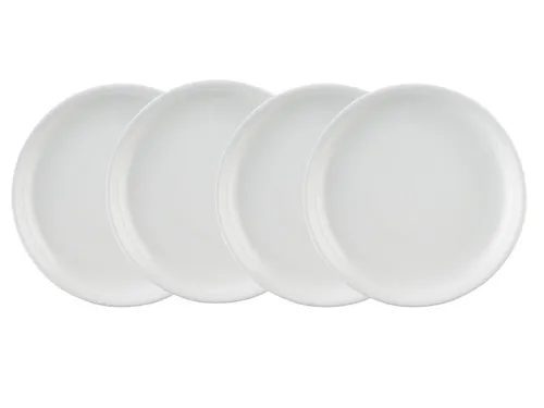 Thomas Porzellan Teller-Set Trend weiß, 4x 26 cm Speiseteller