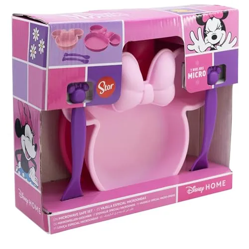 Minnie Mouse 'Sunshine' 4-teiliges Esszimmer-Set in Geschenkbox