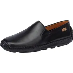 Pikolinos Mokassins Jerez für Herren - Leder Schwarz - Slipper & Mokassins für Herren, aus hochwertigem Leder für optimalen Tragekomfort und elegante Vielseitigkeit – perfekt für jeden Anlass.