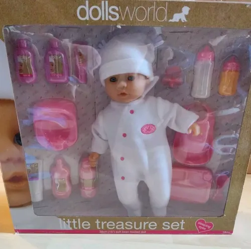 Dolls World 08861 Little Treasure Set 38 cm  Weichpuppe Neu