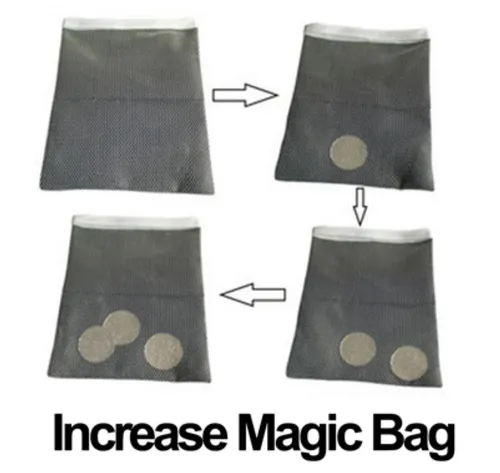 WOW! Zaubertrick Magische Tasche! Zaubertricks zaubern magic Münze vermehrt sich