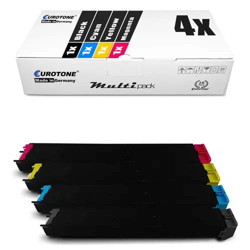 4x Toner f�r Sharp MX 2010 2310 2614 3111 3114 U F N, MX-23 GT MX23GT CMYK