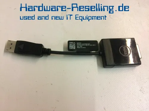 DELL 470-ABEO Adapter DisplayPort zu DVI, schwarz