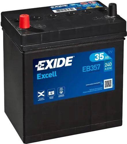 Exide EB357 Excell 12V 35Ah Autobatterie